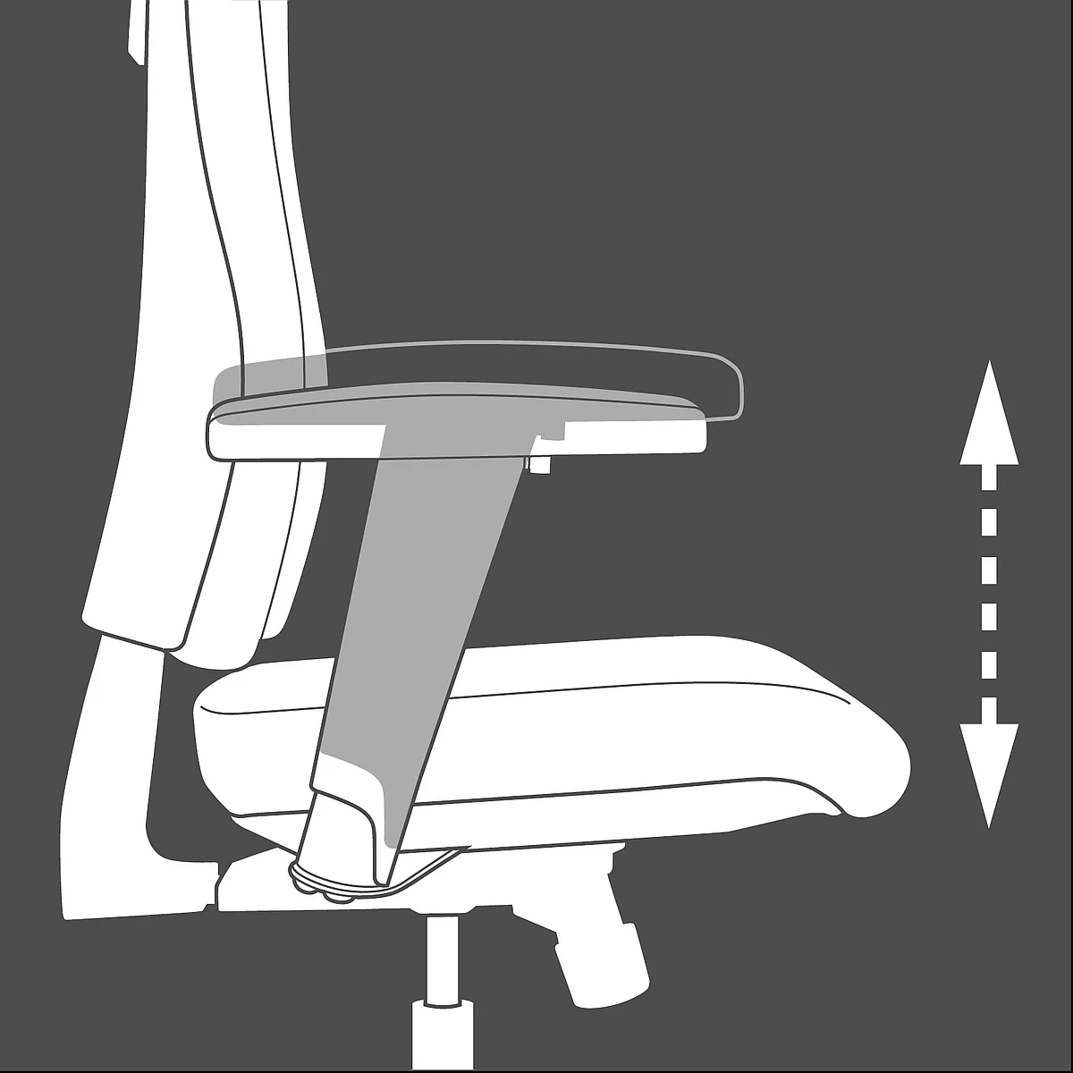 Chaise pivotante SITNESS PROFI 200 Chaise pivotante SITNESS PROFI 200